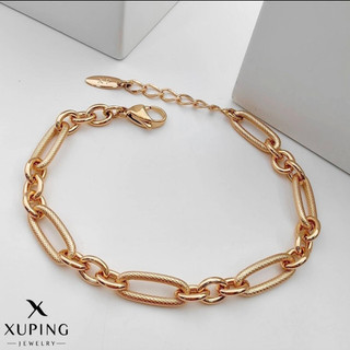 دستبند زنانه طرح طلا ژوپینگ مدل یورمن